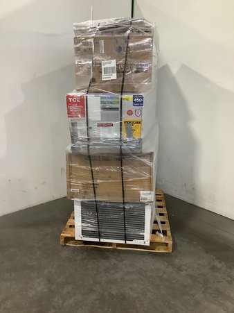 1 Pallets – 9 Pcs – Air Conditioners – Untested Customer Returns – Major Retailer