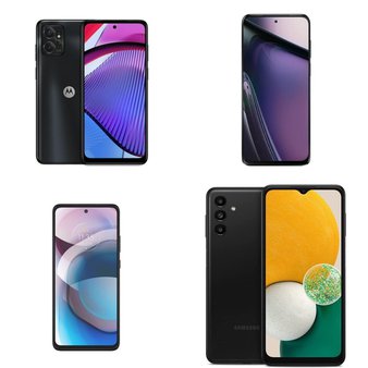 Box – 36 Pcs – Phones – Customer Returns (Plug and Play Tested) – Motorola, OnePlus, Samsung, T-Mobile