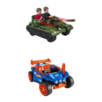 Pallet – 2 Pcs – Vehicles – Customer Returns – Mattel, Action Wheels