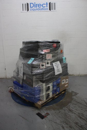 Pallet – 107 Pcs – Electronics Accessories – Customer Returns – Onn, One For All, Blackweb, Monster
