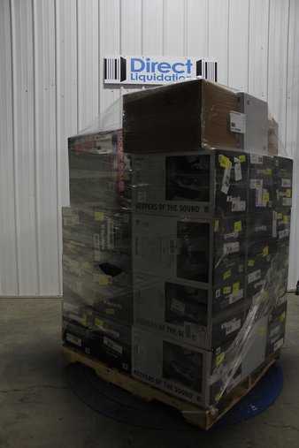 Pallet – 30 Pcs – Electronic Accessories – Customer Returns – Klipsch, Monster, Valuelink