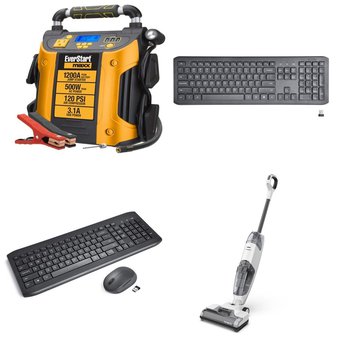 Pallet – 63 Pcs – Vacuums, Keyboards & Mice, Automotive Accessories, Dolls – Damaged / Missing Parts / Tested NOT WORKING – Onn, onn., EverStart, Tineco