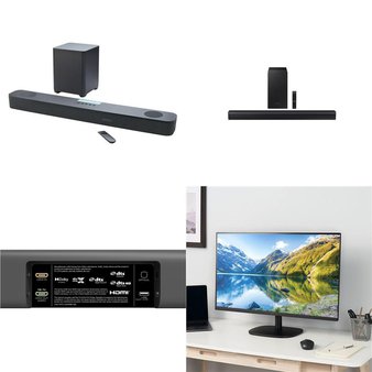 CLEARANCE! Pallet – 28 Pcs – Speakers, Receivers, CD Players, Turntables, Monitors – Customer Returns – onn., Victrola, VIZIO, Onn