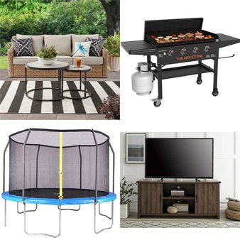 CLEARANCE! Pallet – 10 Pcs – Outdoor Play, Patio, TV Stands, Wall Mounts & Entertainment Centers, Grills & Outdoor Cooking – Overstock – AirZone, Mainstays