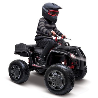 Pallet – Huffy 17229 Torex ATV Kids’ 24V 4-Wheeler Electric Ride-On Quad, Black – Customer Returns