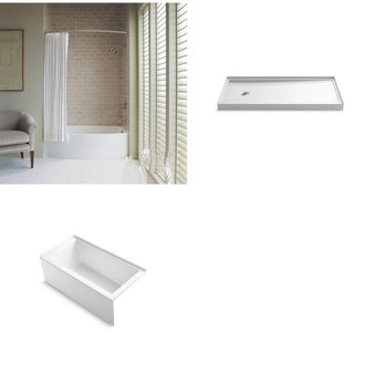 Pallet – 3 Pcs – Hardware, Bath – Customer Returns – Kohler
