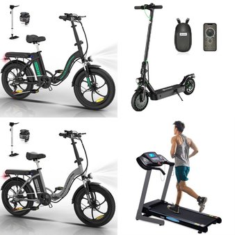 Pallet – 7 Pcs – Cycling & Bicycles, Powered, Exercise & Fitness, Patio – Customer Returns – Colorway, iSinwheel, MaxKare, SANOPY