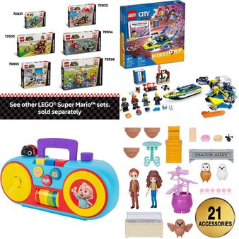– Parcel Box – 34 Pcs – New Dolls, Boardgames, Puzzles & Building Blocks – New and New Damaged Box – Walmart