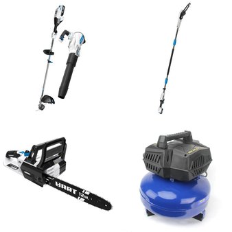 CLEARANCE! Pallet – 25 Pcs – Pressure Washers, Accessories, Hedge Clippers & Chainsaws, Camping & Hiking – Customer Returns – Hyper Tough, Hart, Great Value, The Coleman Company, Inc.