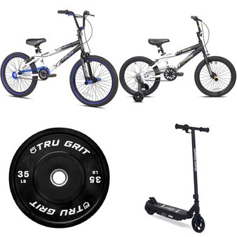 2 Pallets – 40 Pcs – Cycling & Bicycles, Powered, Vehicles, Exercise & Fitness – Overstock – Kent, Huffy, Kent International, Hyper Toy