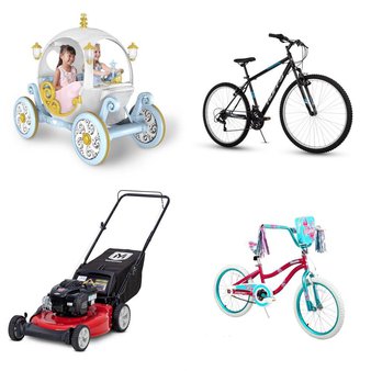 Pallet – 4 Pcs – Cycling & Bicycles, Mowers, Vehicles – Overstock – Yard Machines, Dynacraft