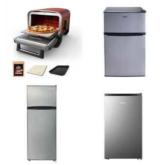 Pallet – 7 Pcs – Bar Refrigerators & Water Coolers, Refrigerators, Ovens / Ranges – Customer Returns – Galanz, HISENSE, Frigidaire, Ninja