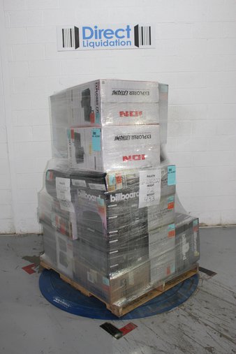 Pallet – 27 Pcs – Receivers, CD Players, Turntables – Tested NOT WORKING – CROSLEY , Ion, Blackweb, Billboard