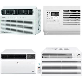 CLEARANCE! 3 Pallets – 35 Pcs – Air Conditioners – Mixed Conditions – LG, Frigidaire, WHIRLPOOL, Amana