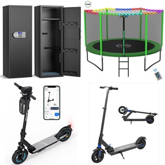 Pallet – 9 Pcs – Trampolines, Powered, Outdoor Sports, Safes – Customer Returns – YORIN, EVERCROSS, TRIPLE TREE, MaxKare