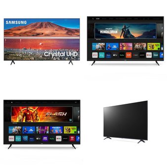 64 Pcs – LED/LCD TVs – Refurbished (GRADE A, GRADE B) – Samsung, VIZIO, LG, Sony