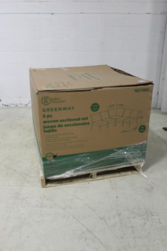 Pallet – 1 Pcs – Patio – Customer Returns – Garden Treasures