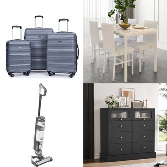 Pallet – 15 Pcs – Unsorted, Luggage, Bedroom, Storage & Organization – Customer Returns – FCH, Tripcomp, UHOMEPRO, SEGMART
