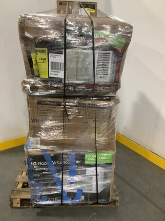 3 Pallets – 27 Pcs – Air Conditioners – Untested Customer Returns – Major Retailer