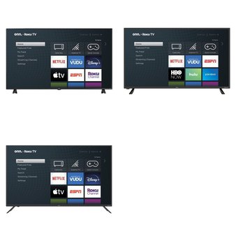 1 Pallet – 11 Pcs – Refurbished TVs – LED & LCD – Walmart