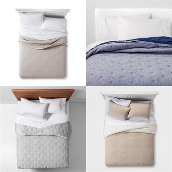150 Pcs – Bedding – Like New, Used, Open Box Like New, New Damaged Box – Retail Ready – threshold, Opalhouse, Project 62, Fieldcrest