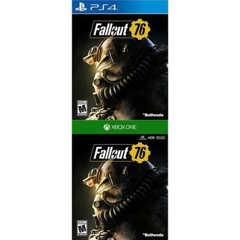 75 Pcs – Video Games – New – Fallout 76(PS4), Fallout 76 (XB1)