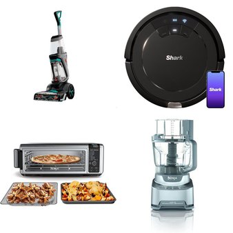Pallet – 24 Pcs – Vacuums, Single Cup Brewers, Food Processors, Blenders, Mixers & Ice Cream Makers – Open Box Customer Returns – Keurig, Bissell, Ninja, Shark