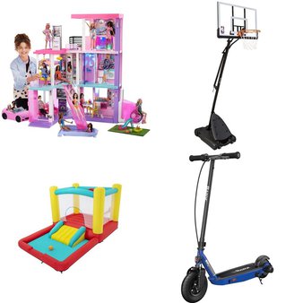 Pallet – 9 Pcs – Powered, Outdoor Play, Dolls – Customer Returns – Razor Power Core, NBA, Razor, Play Day