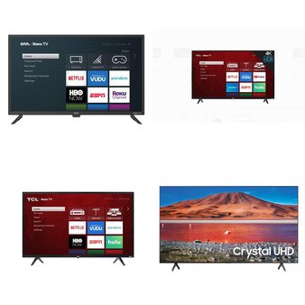 Truckload – 22 Pallets – 236 Pcs – TVs – Scrap – VIZIO, Onn, Samsung, TCL