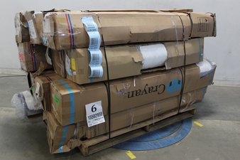 1 Pallets – 12 Pcs – New Mattresses – New and New Damaged Box – Walmart