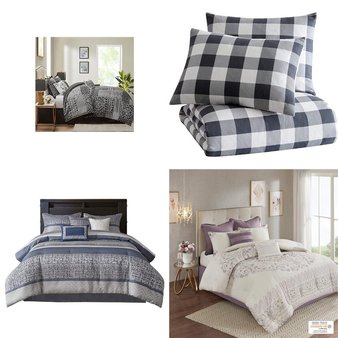 Pallet – 25 Pcs – Comforters and Duvets – Like New – Private Label Home Goods, Madison Park, Casual Comfort, Chic Home