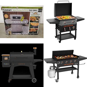 6 Pallets – 34 Pcs – Grills & Outdoor Cooking, Bar Refrigerators & Water Coolers, Freezers – Untested Customer Returns – Walmart