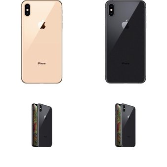 5 Pcs – Apple iPhone Xs Max – Refurbished (GRADE A – Unlocked) – Models: MT5C2LL/A, MT622LL/A, MT592LL/A, MT5D2LL/A
