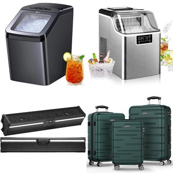 Pallet – 10 Pcs – Luggage, Ice Makers, Food Processors, Blenders, Mixers & Ice Cream Makers, Unsorted – Customer Returns – Travelhouse, Sunbee, Wamife, SEGMART