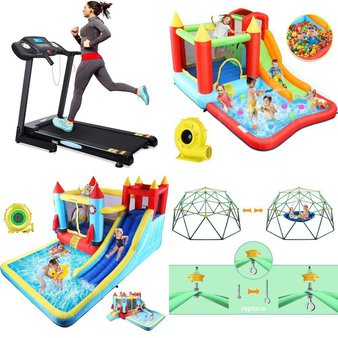 CLEARANCE! Pallet – 19 Pcs – Outdoor Play, Unsorted, Massagers & Spa, Exercise & Fitness – Customer Returns – Naipo, Zimtown, HYPOAI, MaxKare