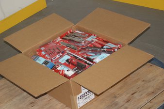 Box – 131 Pcs – Hand Tools – Untested Customer Returns – Milwaukee, Builders World Wholesale Distribution, Milwaukee Electric Tool, Milwaukee Elec Tool