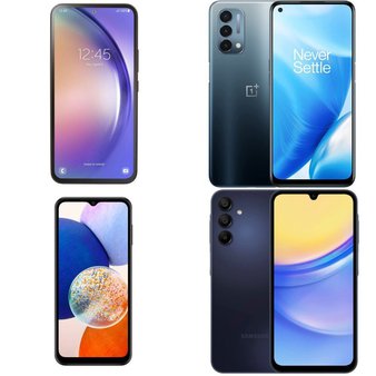 Box – 30 Pcs – Phones – Customer Returns (Plug and Play Tested) – TCL, Samsung, SHARP, T-Mobile