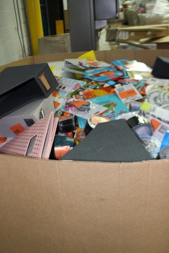 Pallet – 802 Pcs – Office Supplies, Books, Arts & Crafts – Customer Returns – Five Star, Junk Food, Post-it, Hearth & Hand with Magnolia