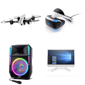 Pallet – 35 Pcs – Drones & Quadcopters Vehicles, Portable Speakers, Speakers – Tested NOT WORKING – Protocol, Ion, Sony, ION Audio