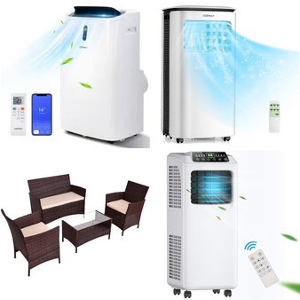 1 Pallets – 10 Pcs – Air Conditioners, Storage & Organization – Untested Customer Returns – Walmart