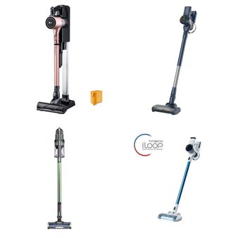 CLEARANCE! Pallet – 26 Pcs – Vacuums – Customer Returns – Tineco, Hart, Wyze, Shark