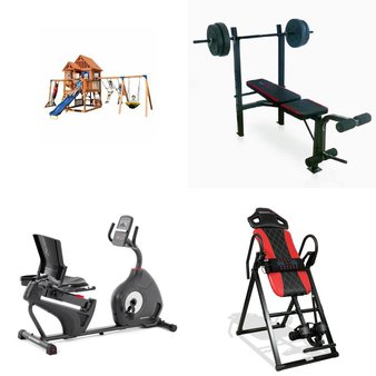 CLEARANCE! Pallet – 12 Pcs – Exercise & Fitness, Outdoor Sports, Golf, Outdoor Play – Customer Returns – PGA TOUR, Sportspower, CAP, Muddy