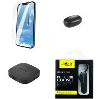 Pallet – 231 Pcs – In Ear Headphones, Other, Media Streaming Players (IPTV), Cables & Adapters – Customer Returns – onn., Onn, Jabra, Canon