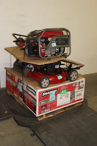 Pallet – 6 Pcs – Lawn Mowers – Customer Returns – Murray, Snapper, Yard Machines