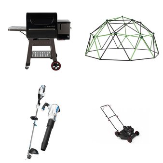 Flash Sale! 6 Pallets – 89 Pcs – Trimmers & Edgers, Other, Mowers – Untested Customer Returns – Walmart