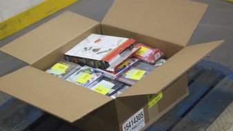 1 Parcel Box – 87 Pcs – DVD Discs, Ink, Toner, Accessories & Supplies, Music CDs/Vinyl/Tapes, Other – NEW/SEALED Products – Walmart