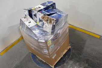 3 Pallets – 246 Pcs – New Vehicles, Trains & RC, Action Figures, Vacuums, Portable Speakers – New and New Damaged Box – Walmart