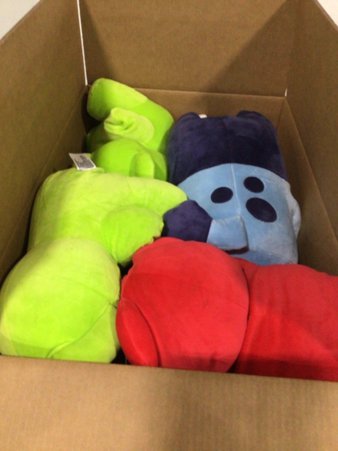 1 Parcel Box – 7 Pcs – Stuffed Animals – NEW/SEALED Products – Walmart