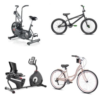 CLEARANCE! Pallet – 10 Pcs – Cycling & Bicycles, Exercise & Fitness – Overstock – Genesis, Nickelodeon, Kent