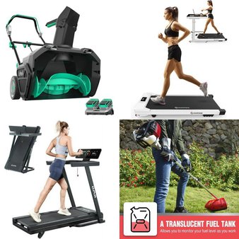 Pallet – 8 Pcs – Unsorted, Exercise & Fitness, Mattresses, Snow Removal – Customer Returns – FreeLung, Idoo, LiTHELi, Oma